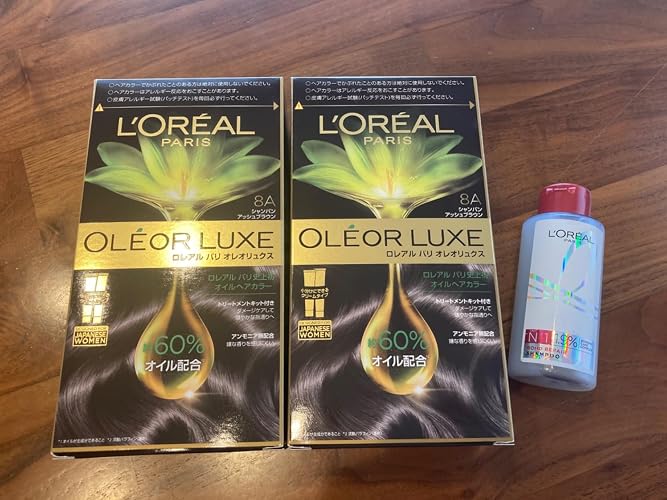 Amazon | L'Oreal Paris(ロレアルパリ) ヘアカラー オレオリュクス 8A